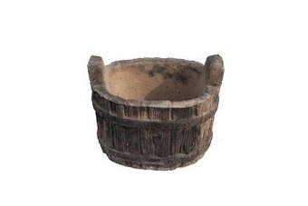 Kvetináč betónový imitácia dreva 33,-EUR