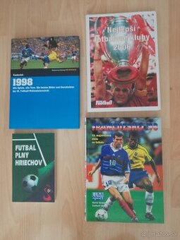 Predám knihy o futbale- Francúzsko 98