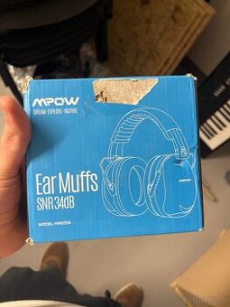 Ochranné slúchadlá MPOW HM035A – útlm hluku až 34 dB