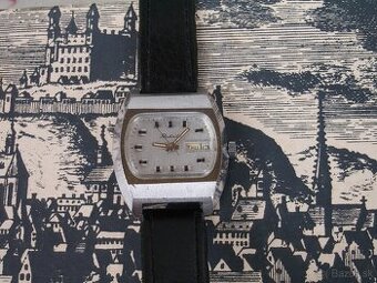 Hodinky Raketa - dvojdátum.