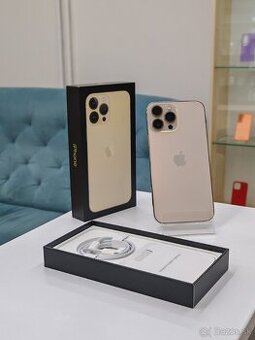 📱 iPhone 13 Pro Max 256GB Gold | Ako nový, prémiový stav