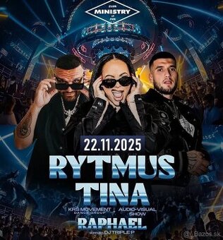 RYTMUS, TINA & RAPHAEL v ministry of fun 22.11.2025