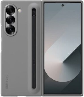 Ochranné puzdro Samsung pre Galaxy Z Fold 6 – sivé, bez pera