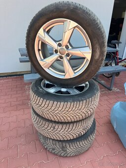Audi disky s novymi zimnými pneumatikami 5x112R18 235/55R18