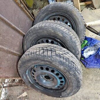 3x Disk Opel 5x110 , 195/65 Polaris 5 , DOT21