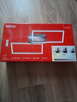 Stropné LED svietidlo BRILO FRAME – Štýlové a funkčné