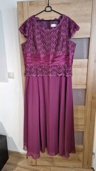 Spoločenské šaty fialové