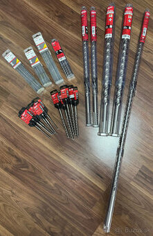 Milwaukee Vrtaky do betonu SDS MAX + SDS PLUS