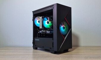 Herné pc RYZEN 5 5600/16GB DDR4/NVME/RX480 8GB