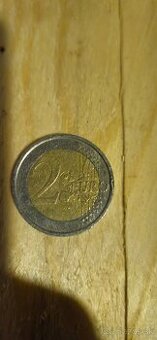 Predám dvoj eurovu mincu taliansko 2002
