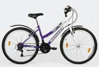 Dievčenský horský bicykel Kenzel SM 24" – fialový