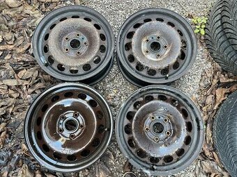 Plechové disky 5x112 R16 originál VW Seat Audi Škoda