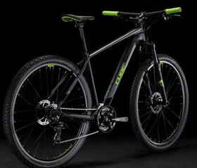 Horský bicykel CUBE AIM black n green 16