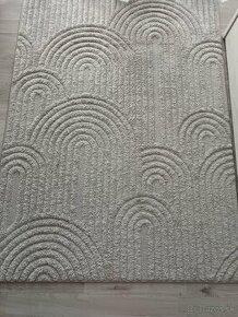Novy moderny  koberec sedy  125x170_ polovicna cena