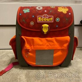 detská školská taška značky Scout + príslušenstvo