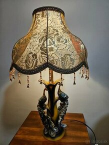 Vintage Tiffany stolná lampa
