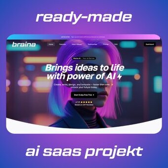 Rozbehni podnikanie s vlastným AI SAAS Projektom🚀