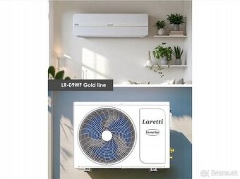 Splitová nástenná klimatizácia 2,5kW LARETTI LR-09WF  Wi-Fi
