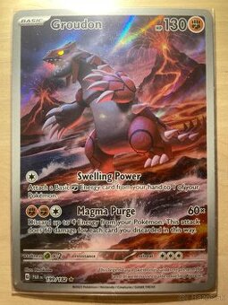 Pokemon karta Groudon