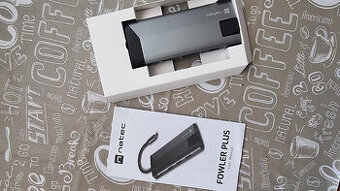 Natec Fowler Plus HUB adaptér 8v1, USB3.0, HDMI 4K, USB-C PD - 1