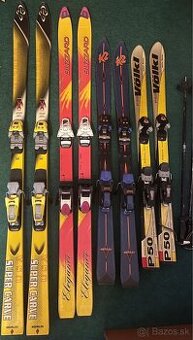 Set lyží - lyže 180 170 140 130cm
