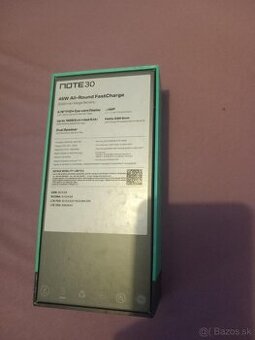 infinix note 30 s originál nabíjačkou a krytom v cene