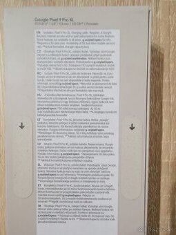 Predám Google Pixel 9 Pro XL 512 GB úplne nový nerozbaleny