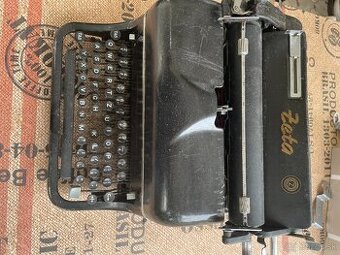 starý písací stroj ZETA