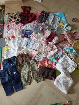 Dievčenské oblečenie cca od 2 rokov a viac - balík