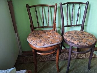 2 starozitne stolicky