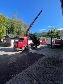 Renault Midlum sklápač s hydraulickou rukou