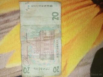 Predám už neplatnú 5 librovú bankovku