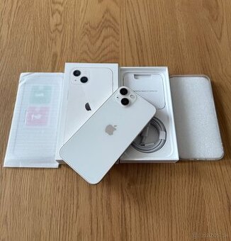 iPhone 13 128 gb Starlight - komplet príslušenstvo, zaruka