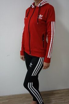 damska sportova suprava adidas červena,styl.