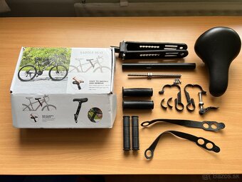 Sedadlo detské predné na bicykel