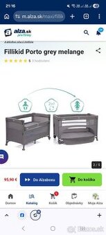 Cestovná postieľka