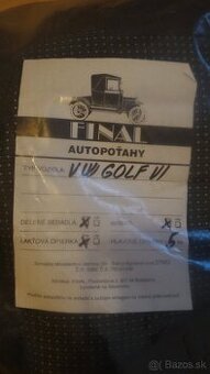 Autopoťahy VW Golf 6