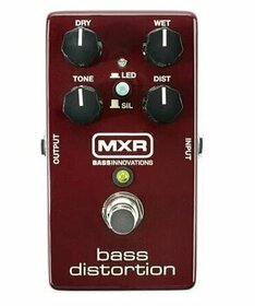 MXR bass distortion a overdrive pedal