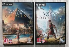 PC DVD Assassin's Creed Origins & Odyssey