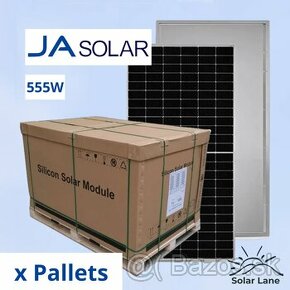 Fotovolticke / fotovoltaicke solarne panely JA SOLAR 555wp