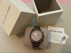 Nové dámske kamienkové hodinky Michael Kors