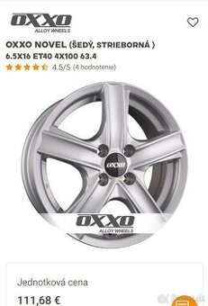 OXXO/ALU/R15/4x108/R16/4x100