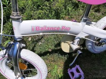 Predám krásny bielo ružový bicykel PRE NAJMENŠÍCH