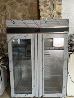 Gastro chladnička 1400 litrov presklená