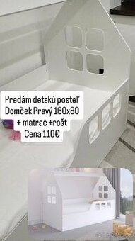 Domčeková posteľ