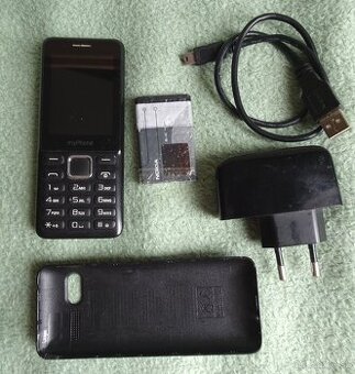 Predám seniorský mobil MYPHONE 6310 s nabíjačkou.