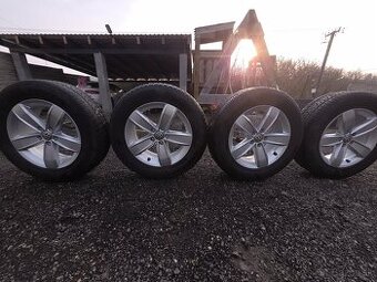 Originál Tiguan disky 5x112 r17 + zimné pneu
