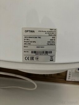 bojler TESY OPTIMA 50L