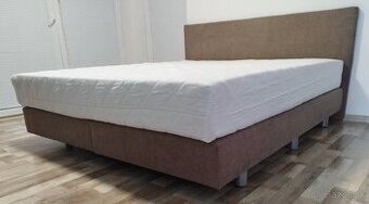 boxspring manzelska postel 180x200x55 cm