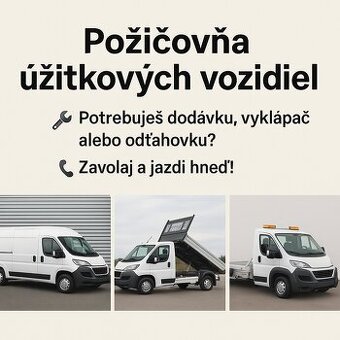 Požičovňa úžitkových vozidiel